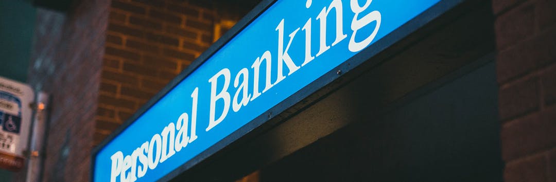 personal banking sign displays how do personal loans work